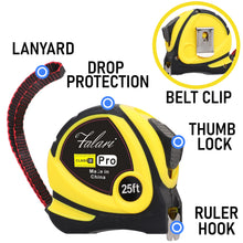 Load image into Gallery viewer, 25ft Tape Measure 4-Pack