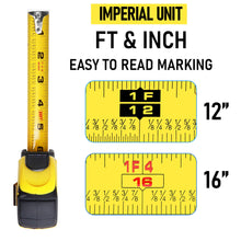 Load image into Gallery viewer, 25ft Tape Measure 4-Pack
