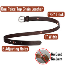 Load image into Gallery viewer, Falari Women's Top Grain Leather Belt