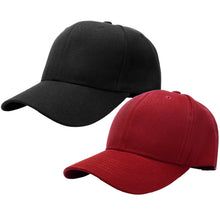 Load image into Gallery viewer, 2-Pack Baseball Dad Cap Adjustable Size Perfect for Running Workouts and Outdoor Activities