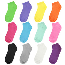Load image into Gallery viewer, 12-Pack Women's Ankle Socks